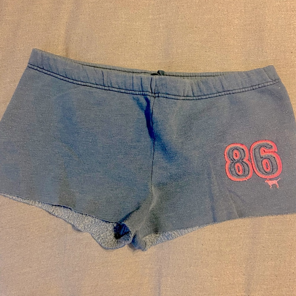 Blue Victorias Secret PINK shorts